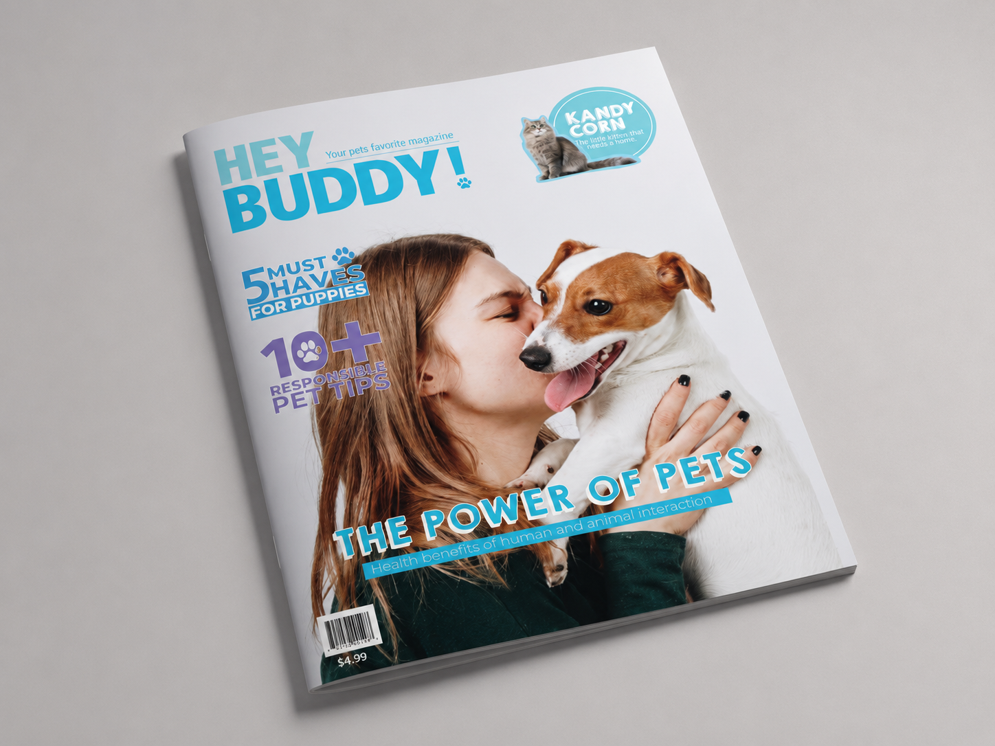 Hey Buddy! Magazine — Editorial Design & Branding