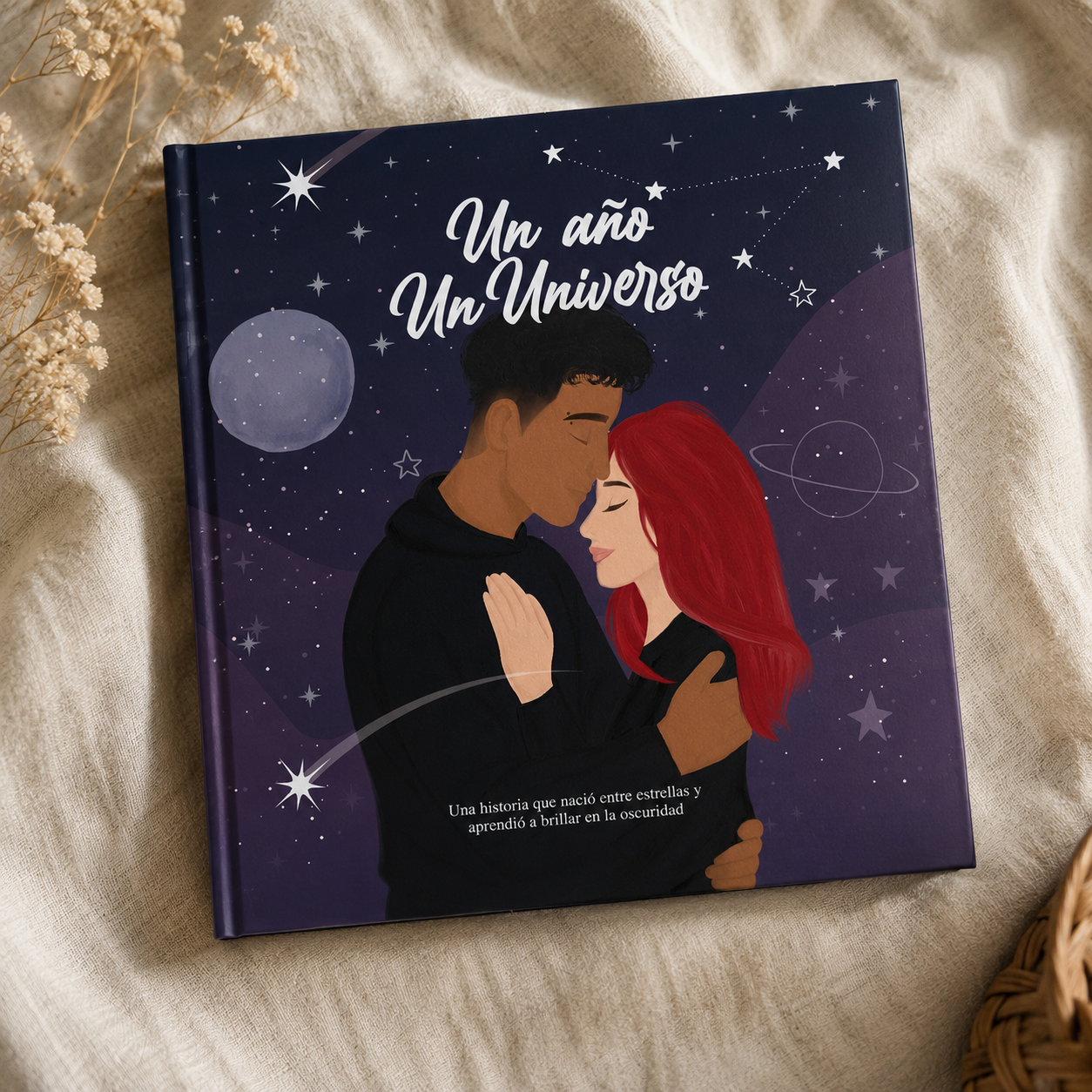 Un año Un Universo — Book Cover — work sample 3